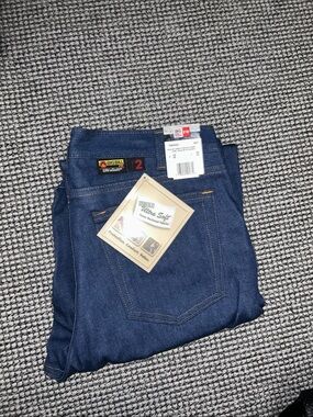 Big Bill FR Men's Relaxed Fit Dark Blue UltraSoft Jeans